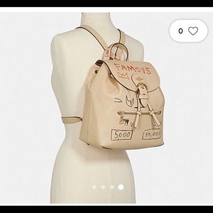 Coach Basquait backpack.  Brand new.